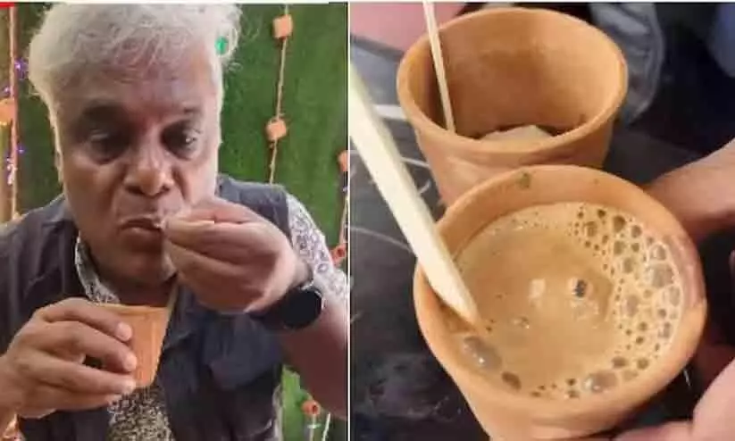 Ashish Vidyarthi tries rasgulla chai in new vlog, video viral Ashish Vidyarthi tries rasgulla chai in new vlog, video viral