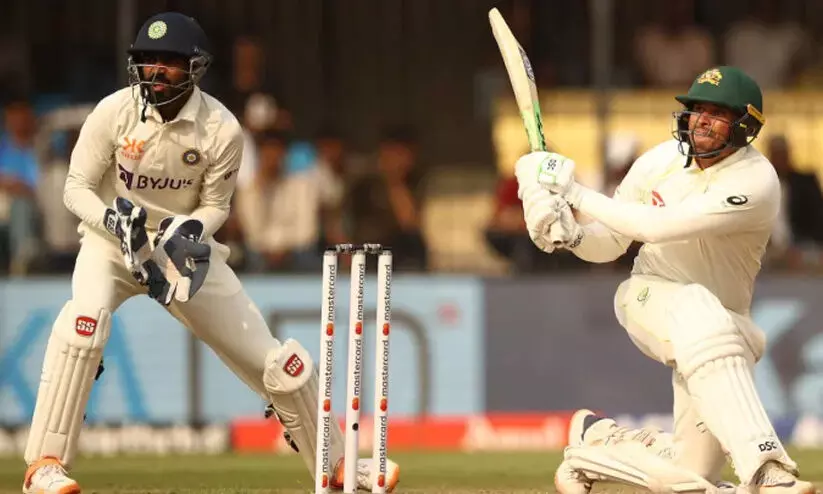 സ്പിന്നിനെ ചെറുത്ത് ഓസീസിന് ലീഡ്; വീണ വിക്കറ്റെല്ലാം ജദേജക്ക്