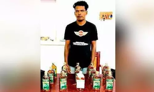 വിദേശമദ്യവുമായി യുവാവ് അറസ്റ്റിൽ