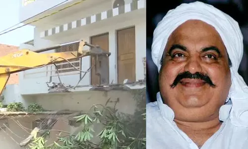 Atiq Ahmed aide house