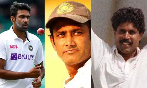 അശ്വിനെ കാത്ത് കപിലിന്റെയും കും​െബ്ലയുടെയും റെക്കോഡുകൾ