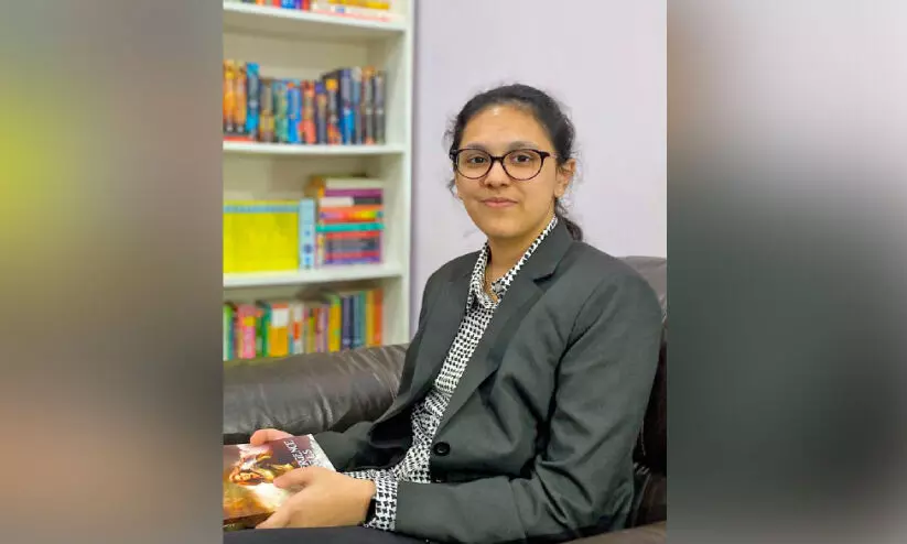 ‘എ കൺവർജന്റ്സ് ഓഫ് ഫേറ്റ്സ്’: ഇംഗ്ലീഷ് നോവലുമായി മലയാളി വിദ്യാർഥിനി ‘എ കൺവർജന്റ്സ് ഓഫ് ഫേറ്റ്സ്’: ഇംഗ്ലീഷ് നോവലുമായി മലയാളി വിദ്യാർഥിനി