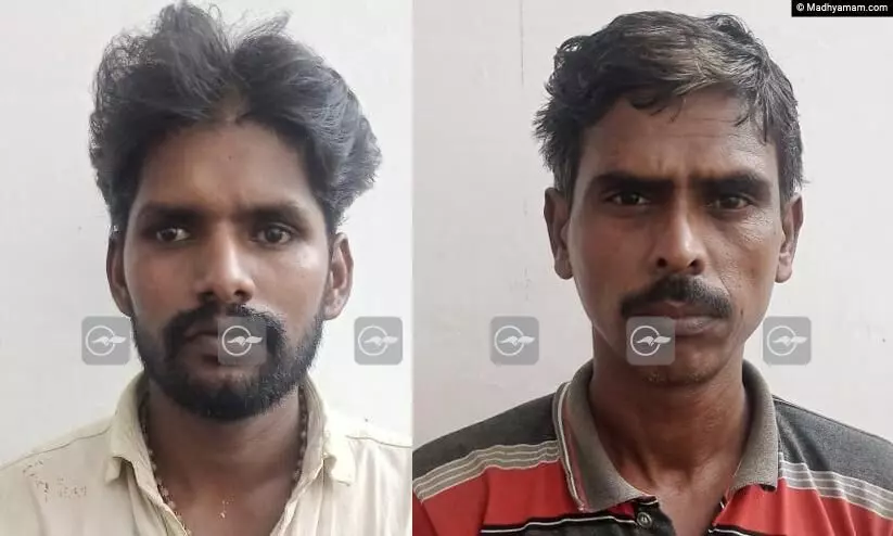 മലയോര ഹൈവേ നിർമാണത്തിന് മാറ്റി സ്ഥാപിക്കാൻ സൂക്ഷിച്ച ട്രാൻസ്ഫോർമർ മോഷ്ടിച്ചു; രണ്ടുപേർ പിടിയിൽ മലയോര ഹൈവേ നിർമാണത്തിന് മാറ്റി സ്ഥാപിക്കാൻ സൂക്ഷിച്ച ട്രാൻസ്ഫോർമർ മോഷ്ടിച്ചു; രണ്ടുപേർ പിടിയിൽ