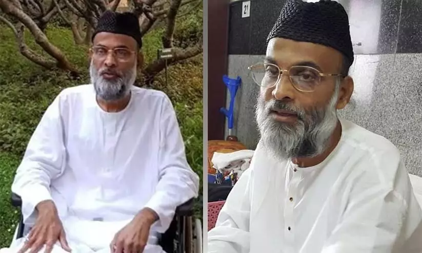 തലച്ചോറിലേക്കുള്ള രക്തക്കുഴലുകൾ അടയുന്നു; ശരീരം നിശ്ചലമാകുന്ന അവസ്ഥ’; ശബ്ദസന്ദേശവുമായി മഅ്ദനി തലച്ചോറിലേക്കുള്ള രക്തക്കുഴലുകൾ അടയുന്നു; ശരീരം നിശ്ചലമാകുന്ന അവസ്ഥ’; ശബ്ദസന്ദേശവുമായി മഅ്ദനി