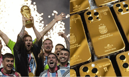 Messi orders 35 gold iPhones; gifted to the teammates for World Cup achievement