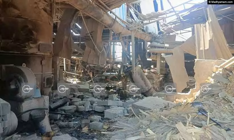 പ്ലൈവുഡ് കമ്പനിയിലെ ബോയിലർ പൊട്ടിത്തെറിച്ച് ഒരാൾ മരിച്ചു