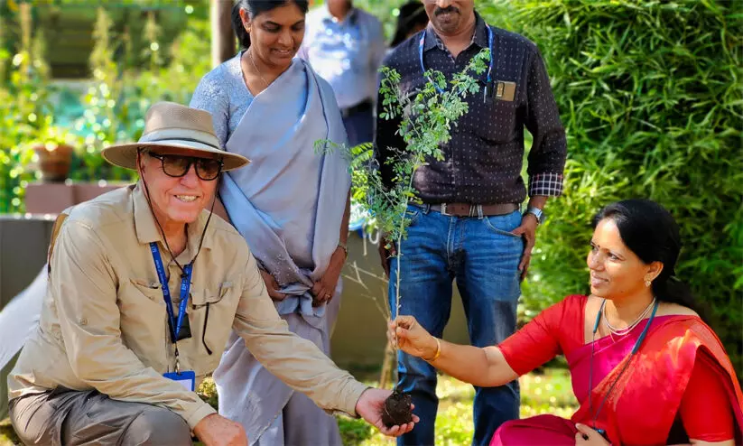 ഇസ്രയേല്‍ അഗ്രിക്കള്‍ച്ചറല്‍ അറ്റാഷേ  യായര്‍ എഷേല്‍ സന്ദര്‍ശനം നടത്തി