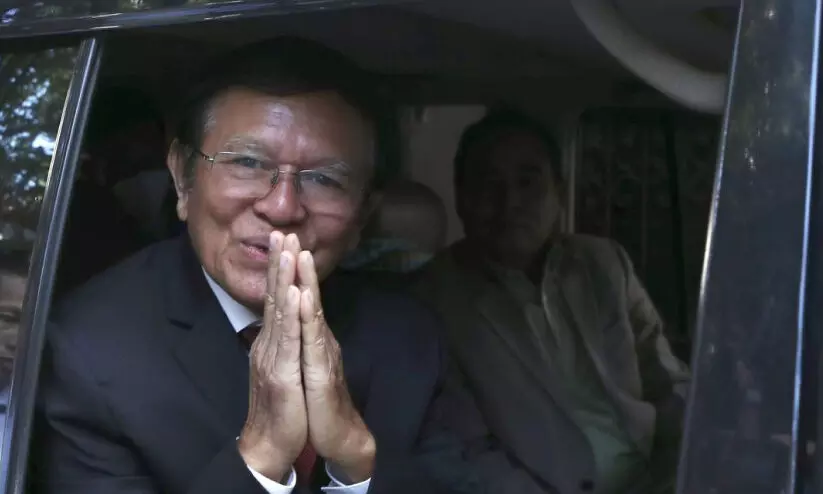 Cambodian opposition leader