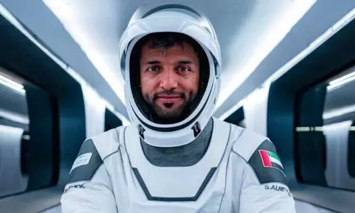 ച​രി​ത്രം പി​റ​ന്നു; അ​ൽ നി​യാ​ദി ബ​ഹി​രാ​കാ​ശ​ത്ത്​​