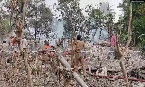 വരാപ്പുഴ സ്ഫോടനം: നാശനഷ്ടം സംഭവിച്ച കെട്ടിടങ്ങളുടെ കണക്കെടുപ്പ് തുടങ്ങി