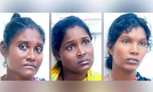 മോ​ഷ​ണം; ത​മി​ഴ്നാ​ട് സ്വ​ദേ​ശി​ക​ളാ​യ മൂ​ന്ന്​ സ്ത്രീ​ക​ൾ അ​റ​സ്റ്റി​ൽ