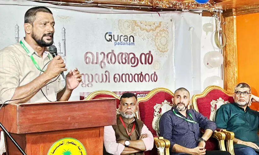 ഖുർആൻ പ്രശ്നോത്തരി വിജയികളെ അനുമോദിച്ചു