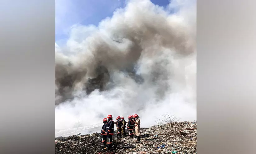 പ്ലാസ്റ്റിക് മല അനിയന്ത്രിതമായി കത്തിയാൽ പ്രത്യാഘാതം അതീവ ഗുരുതരം