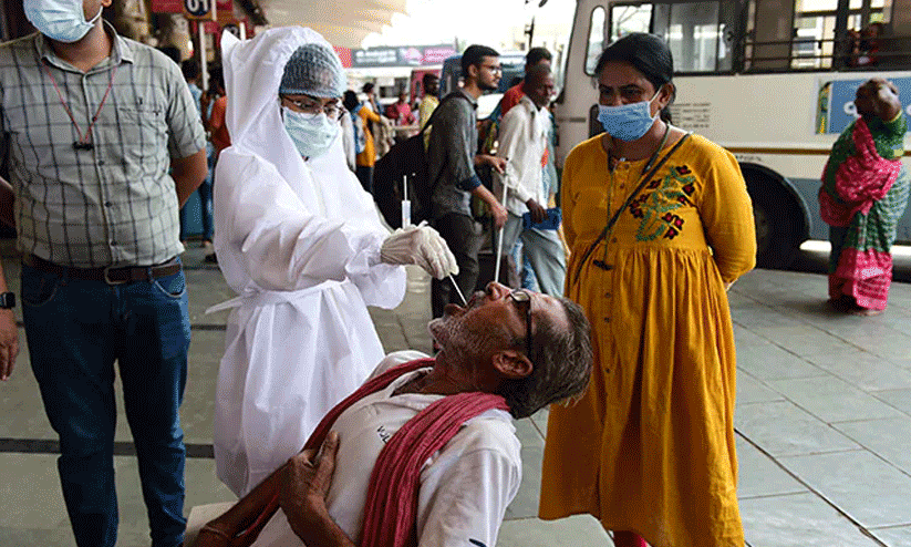 More than 300 new covid cases in India after 97 days