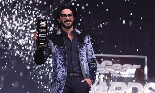 Dulquer Salmaan won the BBC Top Gear India Award