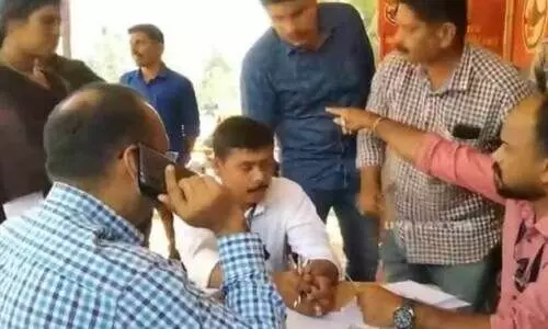 ഡ്രൈവിങ് ടെസ്റ്റ് ഗ്രൗണ്ടിൽ വിജിലൻസ് പരിശോധന