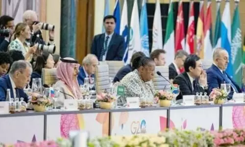 സൗദിയുടെ മുൻഗണന സംരംഭങ്ങളെ പ്രതിപാദിച്ച് ജി 20 ഉച്ചകോടിയിൽ വിദേശകാര്യ മന്ത്രി സൗദിയുടെ മുൻഗണന സംരംഭങ്ങളെ പ്രതിപാദിച്ച് ജി 20 ഉച്ചകോടിയിൽ വിദേശകാര്യ മന്ത്രി