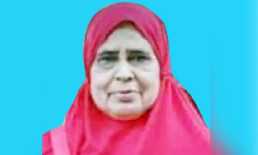 ഉംറ തീർഥാടക നിര്യാതയായി ഉംറ തീർഥാടക നിര്യാതയായി