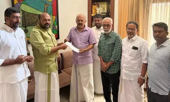 മഅ്ദനിക്ക് വിദഗ്ധ ചികിത്സ: മന്ത്രിക്കും പ്രതിപക്ഷ നേതാവിനും നിവേദനം നൽകി മഅ്ദനിക്ക് വിദഗ്ധ ചികിത്സ: മന്ത്രിക്കും പ്രതിപക്ഷ നേതാവിനും നിവേദനം നൽകി