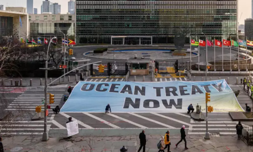 കടൽ സംരക്ഷണത്തിന് കരാർ: 2030ഓടെ സമുദ്രത്തിന്റെ 30 ശതമാനം സംരക്ഷിത പ്രദേശങ്ങളാക്കും കടൽ സംരക്ഷണത്തിന് കരാർ: 2030ഓടെ സമുദ്രത്തിന്റെ 30 ശതമാനം സംരക്ഷിത പ്രദേശങ്ങളാക്കും