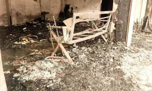 ബ്യൂട്ടിപാര്‍ലര്‍ കത്തിനശിച്ചു; 12 ലക്ഷം രൂപയുടെ നഷ്ടം