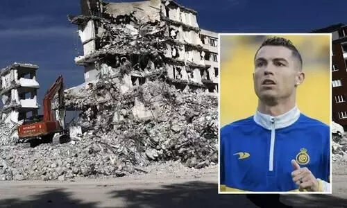 തുർക്കി- സിറിയ ഭൂകമ്പ ബാധിതർക്ക് സഹായവുമായി ക്രിസ്റ്റ്യാനോ റൊണാൾഡോ