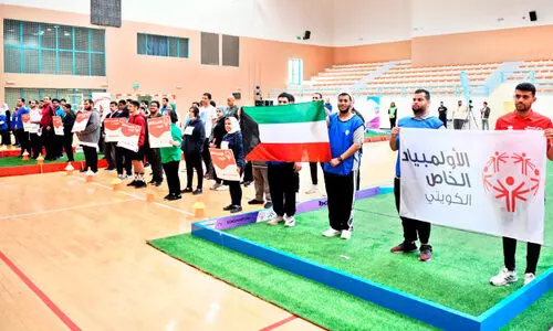 മ​ത്സ​ര​ത്തി​ൽ അ​ണി​നി​ര​ന്ന് ഭി​ന്ന​ശേ​ഷി​ക്കാ​ർ