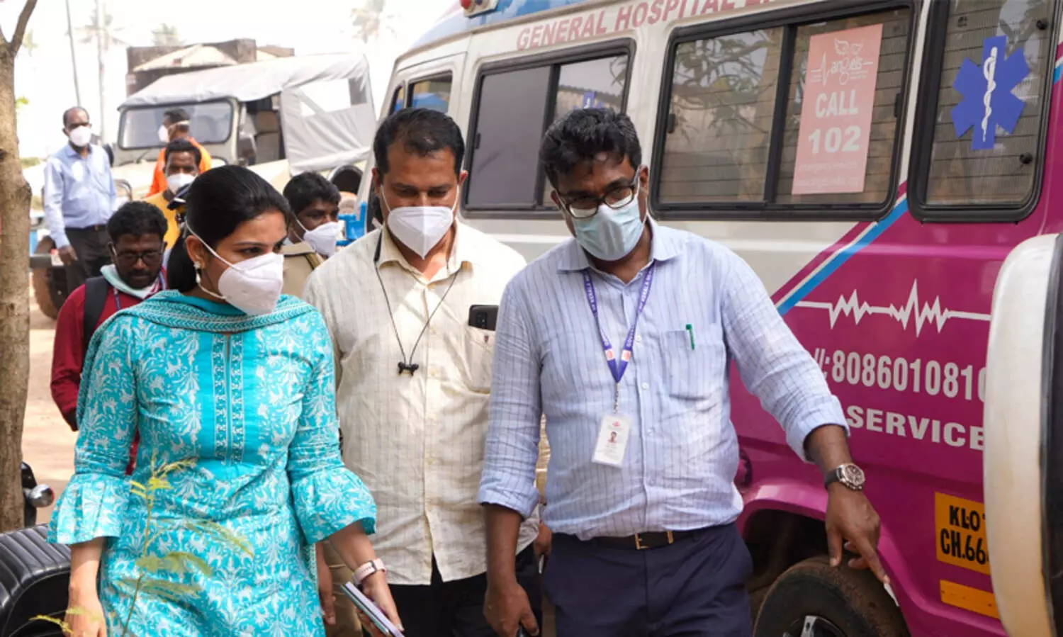 ബ്രഹ്‌മപുരത്ത് മെഡിക്കല്‍ ക്യാംപ് തുടങ്ങി