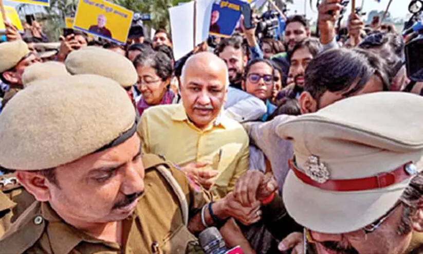 മനീഷ് സിസോദിയയെ ഇ.ഡി ഇന്ന് തിഹാറിൽ ചോദ്യം ചെയ്യും മനീഷ് സിസോദിയയെ ഇ.ഡി ഇന്ന് തിഹാറിൽ ചോദ്യം ചെയ്യും