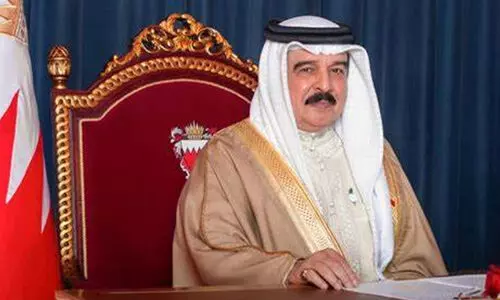 യു.​എ​ൻ ജ​ന​റ​ൽ അ​സം​ബ്ലി നേ​താ​ക്ക​ളെ ഹ​മ​ദ്​ രാ​ജാ​വ്​ സ്വീ​ക​രി​ച്ചു