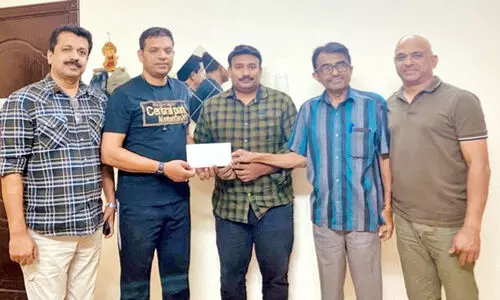 പടവ് കുടുംബവേദി എയർ ടിക്കറ്റ് നൽകി പടവ് കുടുംബവേദി എയർ ടിക്കറ്റ് നൽകി