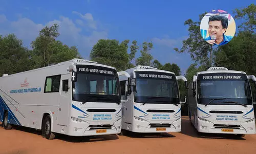 Automated mobile quality testing labs to ensure quality of roads