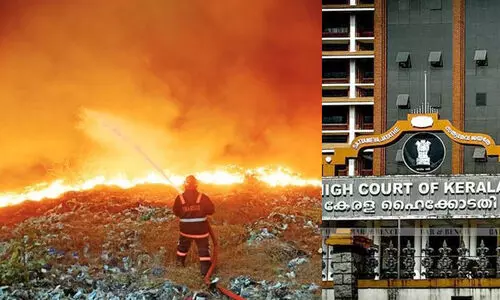 ബ്രഹ്മപുരം തീപിടിത്തം: കൊച്ചി കോർപറേഷൻ സെക്രട്ടറി ഹാജരായി വിശദീകരണം നൽകണം -ഹൈകോടതി ബ്രഹ്മപുരം തീപിടിത്തം: കൊച്ചി കോർപറേഷൻ സെക്രട്ടറി ഹാജരായി വിശദീകരണം നൽകണം -ഹൈകോടതി