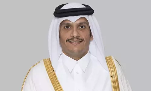 ശൈഖ്​ മുഹമ്മദ്​ ബിൻ അബ്​ദുൽ റഹ്​മാൻ ആൽഥാനി ഖത്തർ പ്രധാനമന്ത്രി