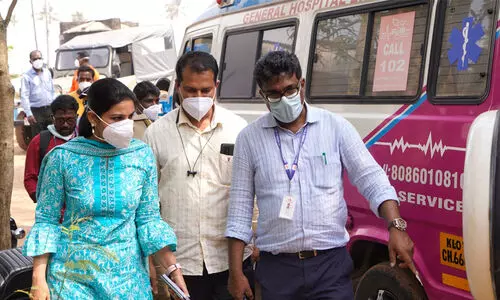 ബ്രഹ്‌മപുരത്ത് മെഡിക്കല്‍ ക്യാംപ് തുടങ്ങി