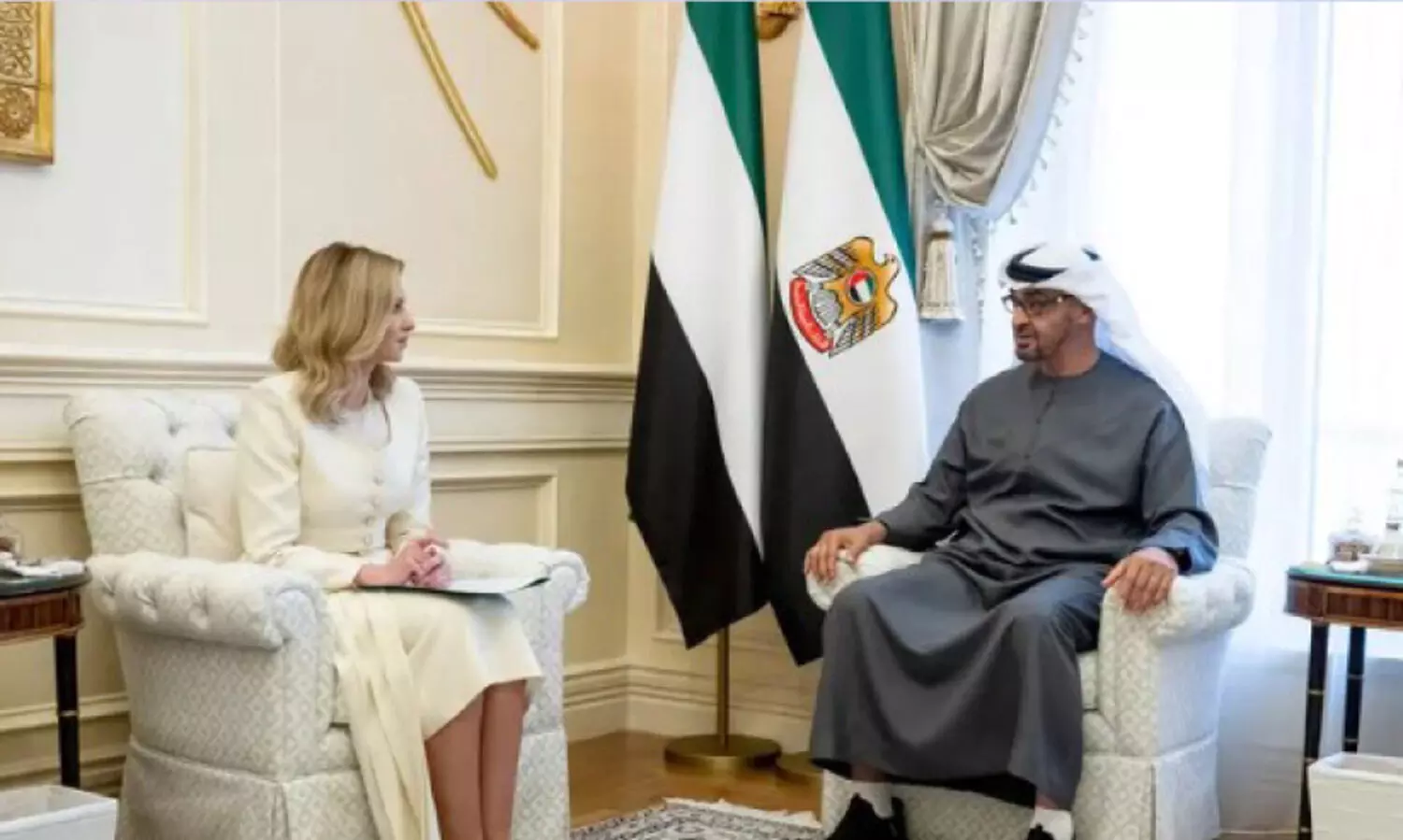 യുക്രെയ്ൻ പ്രഥമ വനിത യു.എ.ഇയിൽ