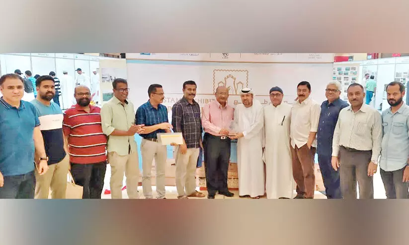 പി.​സി. രാ​മ​ച​ന്ദ്ര​നെ ആ​ദ​രി​ച്ചു