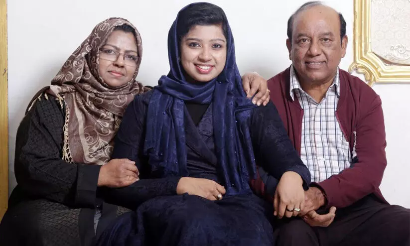 പ്ര​വാ​സ സ​ർ​ഗ​ലോ​ക​ത്തെ യു​വ​പ്ര​തി​ഭ ഹി​ബ അ​ബ്​​ദു​സ്സ​ലാം