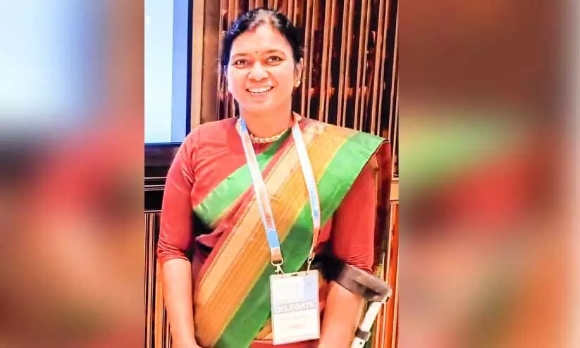 അഭിമാനനിറവിൽ ഡോ. ആർ.എസ്​. സിന്ധു