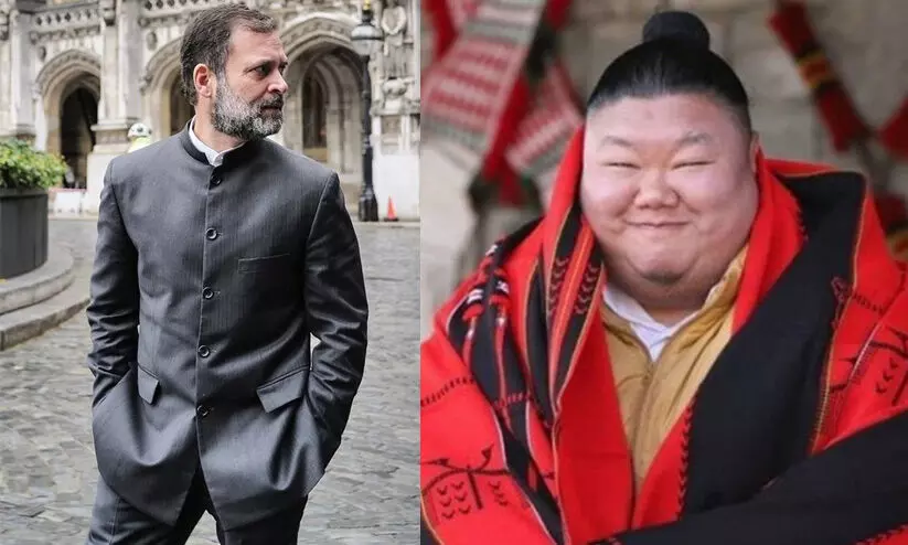 ‘ആ പോസും കോൺഫിഡൻസും വേറെ ലെവൽ’; രാഹുലിന്റെ ഫോട്ടോയെ പ്രശംസിച്ച് ബി.ജെ.പി നാഗാലാൻഡ് അധ്യക്ഷൻ