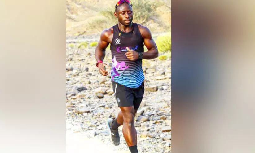 നാലു ദിവസം, 700 കിലോമീറ്റർ; റെക്കോഡിനായി ഗനി   ഓടുന്നു