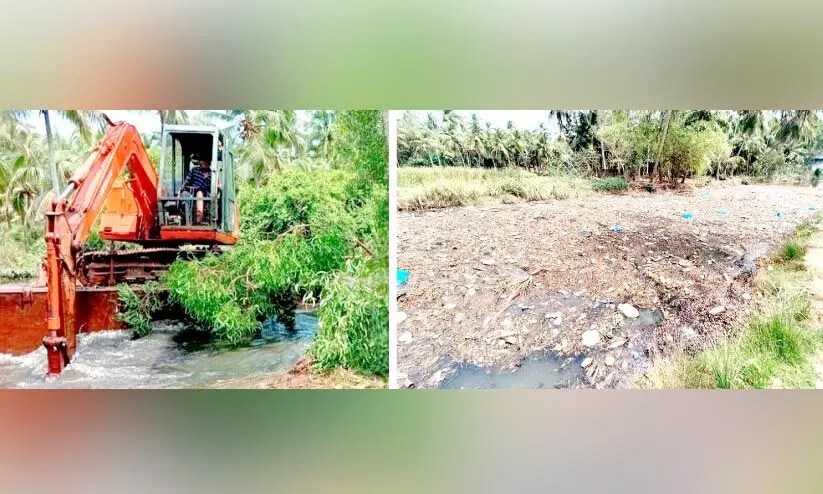 സം​സ്ഥാ​ന ജ​ല​പാ​ത പ​ദ്ധ​തി പാ​തി​വ​ഴി​യി​ൽ; ക​നോ​ലി ക​നാ​ലി​ൽ മാ​ലി​ന്യം നി​റ​ഞ്ഞ് ദു​ർ​ഗ​ന്ധ​മു​യ​രു​ന്നു