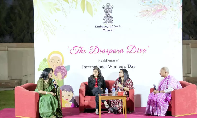 മസ്കത്ത് ഇന്ത്യന് എംബസിയില് വനിത ദിനാഘോഷം മസ്കത്ത് ഇന്ത്യന് എംബസിയില് വനിത ദിനാഘോഷം
