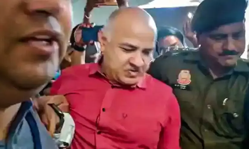 തിഹാർ ജയിലിൽ കഴിയുന്ന സിസോദിയയെ ഇ.ഡിയും അറസ്റ്റു ചെയ്തു തിഹാർ ജയിലിൽ കഴിയുന്ന സിസോദിയയെ ഇ.ഡിയും അറസ്റ്റു ചെയ്തു