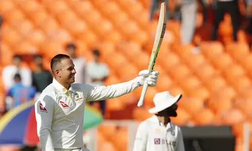 ഉസ്മാൻ ഖാജക്ക് സെഞ്ച്വറി; പിടിമുറുക്കി ആസ്ട്രേലിയ