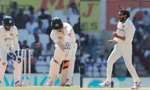 വീണ്ടും ജദേജക്ക് മുമ്പിൽ വീണ് സ്മിത്ത്; ഇന്ത്യൻ താരത്തിന് സ്വന്തമായത് അപൂർവ റെക്കോഡ്