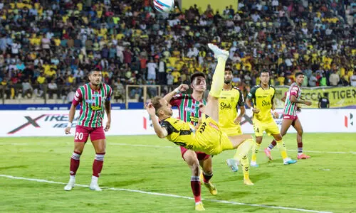 ഹൈദരാബാദ്-എ.ടി.കെ ബഗാൻ സെമി ആദ്യ പാദം ഗോൾരഹിതം