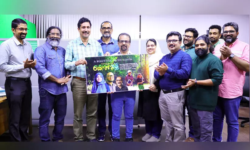 സംഗീത ആല്‍ബം പുറത്തിറക്കി