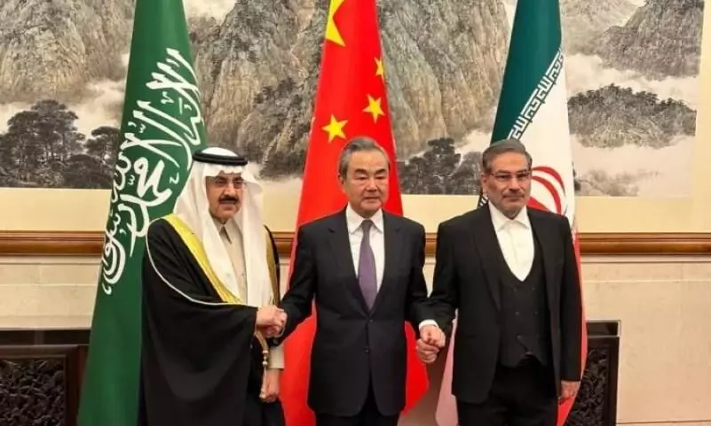 ചൈനീസ് പ്രസിഡൻറിെൻറ ശ്രമത്തെ സ്വാഗതം ചെയ്ത് സൗദി അറേബ്യ ചൈനീസ് പ്രസിഡൻറിെൻറ ശ്രമത്തെ സ്വാഗതം ചെയ്ത് സൗദി അറേബ്യ