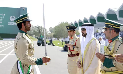 പൊ​ലീ​സ്​ അ​ക്കാ​ദ​മി​യി​ൽ​നി​ന്ന്​ 477​ കാ​ഡ​റ്റു​ക​ൾ ബി​രു​ദം നേ​ടി ശൈ​ഖ്​ ഹം​ദാ​ൻ പ​​ങ്കെ​ടു​ത്തു